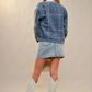 23883J Western Embroidery Denim Jacket