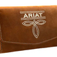A770020144 Ariat Lynn Wallet Medium Brown