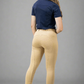 1194412 Peter Williams Women's Pull On Riding Jodhpurs with Gel Seat - Beige