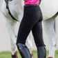 1203311 Peter Williams Pull On Riding Jodhpurs with Gel Seat and Phone Pocket - Black