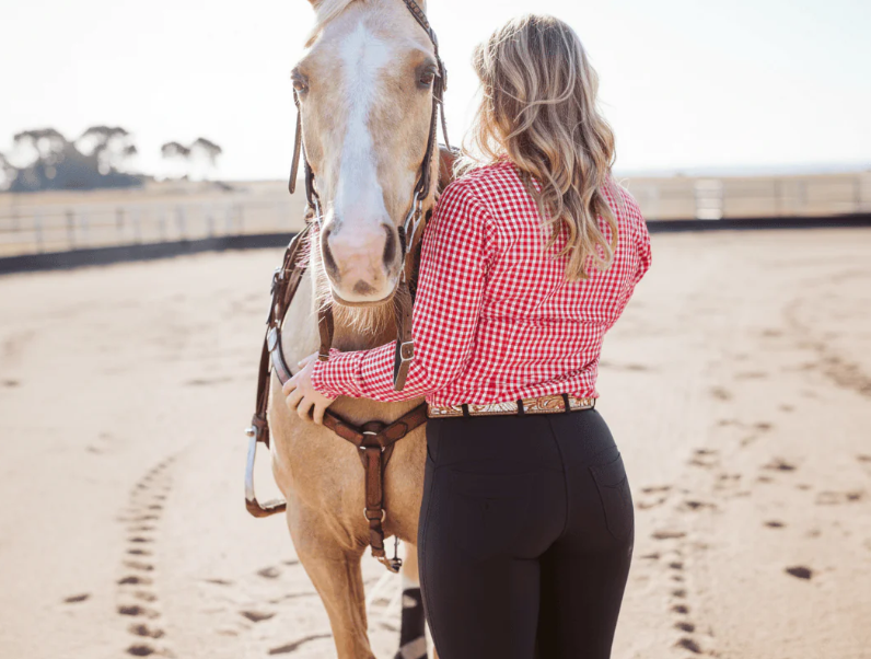 1408034 Peter Williams Sophia Horse Riding Jeans - Black