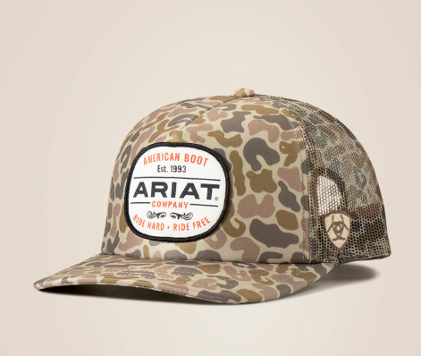 A3000871156 Ariat Men's Duck Camo Patch Cream/Beige