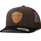 A300065402 Ariat Made To Last Mesh Brown Snap Back Cap