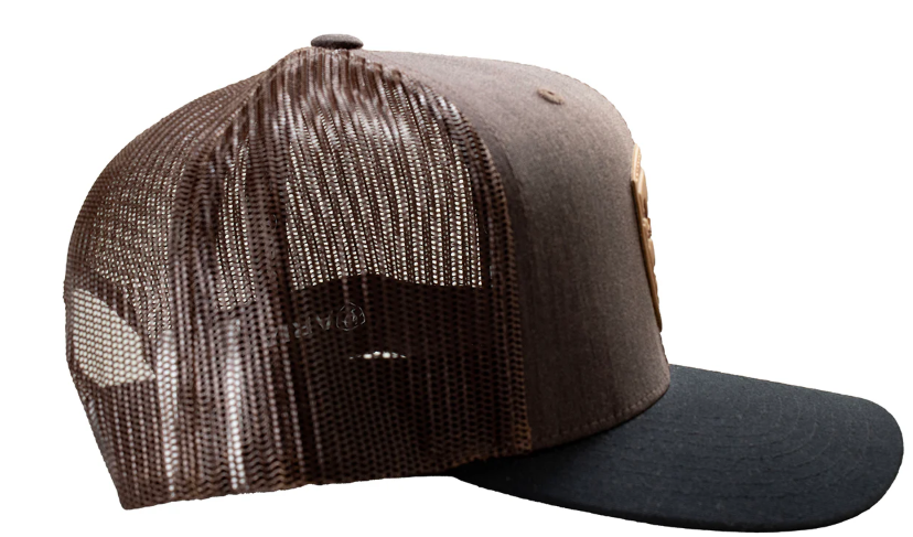 A300065402 Ariat Made To Last Mesh Brown Snap Back Cap