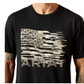 10065892 Ariat Men's Freedom Flag SS Tee Black