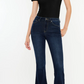 KC7124D KanCan Women's Roxanne High Rise Flare Jeans with Classic 5-Pocket Design