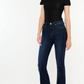 KC7124D KanCan Women's Roxanne High Rise Flare Jeans with Classic 5-Pocket Design