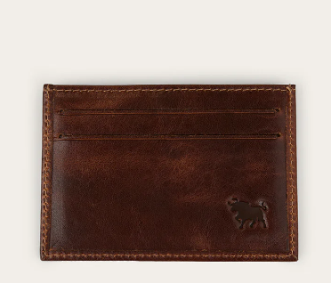 425028RW-COG Ringers Western Toro Card Wallet Cognac
