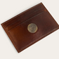 425028RW-COG Ringers Western Toro Card Wallet Cognac