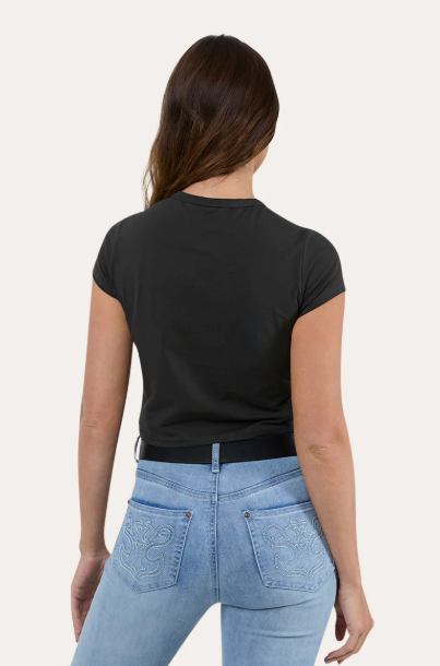 225232RW-CHC RIngers Western Women's Boots Baby Tee