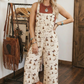 FW784985-P1520  Western button down Jumpsuit