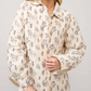36344J  Quilted Western Horse print Jacket