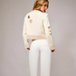 EC35356 Horse Graphic Western Patch sweater