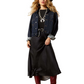 10065952 Ariat Women's Athena Skirt Black