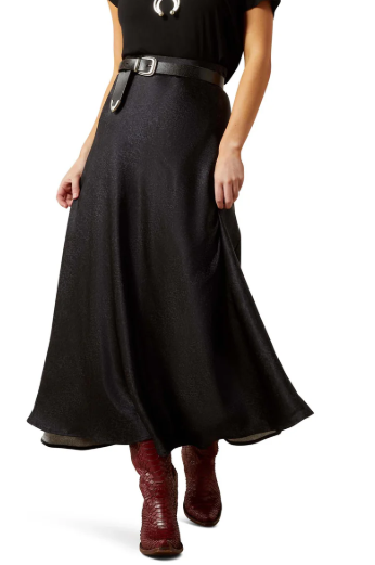 10065952 Ariat Women's Athena Skirt Black
