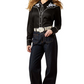 10065968 Ariat Women's Viva Rodeo LS Shirt Black