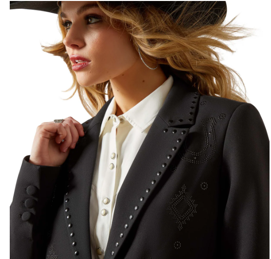 10065995 Ariat Women's After Party Blazer Black