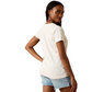 10076383 Ariat Women's Vintage Rose SS Tee Natural