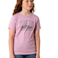 10071699 Ariat Girl's Farm Patch SS Tee Lavender