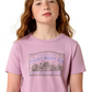 10071699 Ariat Girl's Farm Patch SS Tee Lavender