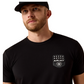 10073966 Ariat Men's Stripe Patriotic Badge SS Tee Black