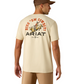 10071199 Ariat Men's Ride Em Cowboy SS Tee Natural