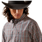 10065851 Ariat Men's Pro Series Trenton Fitted LS Shirt Cream