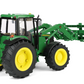 LP51314 John Deere 7330 Tractor With Front Bale Mover