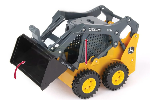 LP64813 John Deere Big Farm Skid Steer Set Farm Set