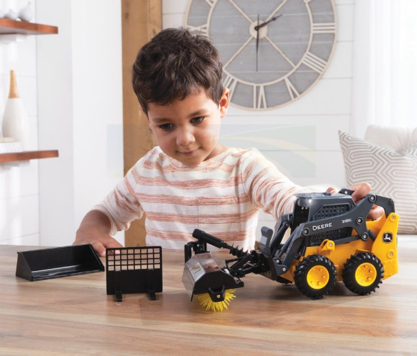 LP64813 John Deere Big Farm Skid Steer Set Farm Set