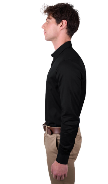 TCP1121046 Thomas Cook Men's Callum Tailored LS Shirt Black
