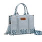 X6S2934BAG Wrangler Leopard Print Crossbody Bag Blue