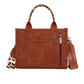 X6S2934BAG Wrangler Leopard Print Crossbody Bag Tan
