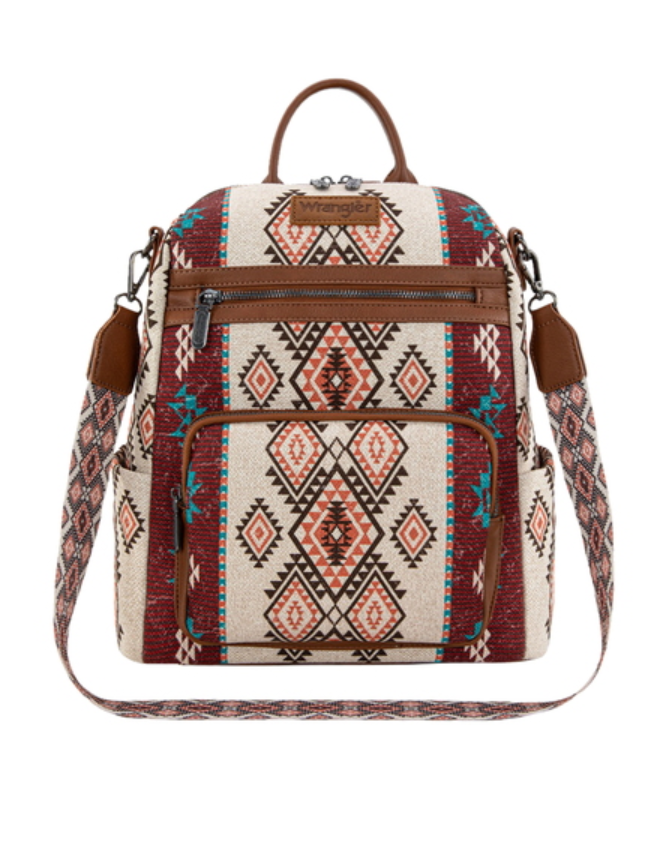 X6S4942BAG Wrangler Lia Aztec Convertible Backpack