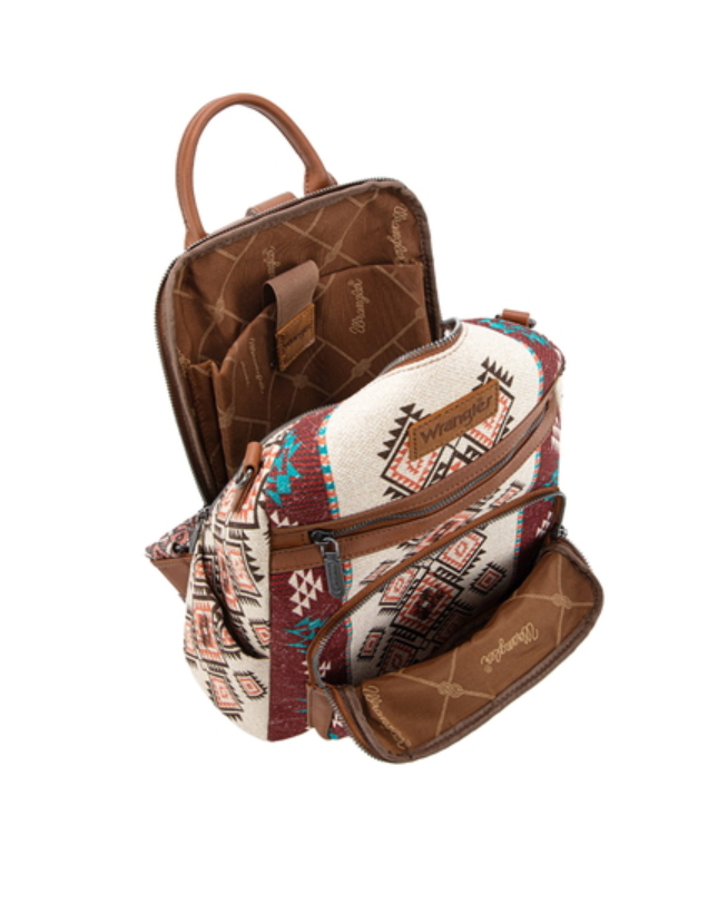 X6S4942BAG Wrangler Lia Aztec Convertible Backpack