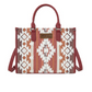 X6S4940BAG Wrangler Cilia Crossbody Tote Burgundy