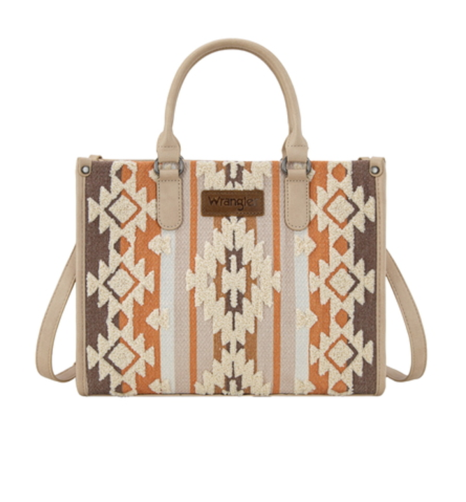 X6S4940BAG Wrangler Cilia Crossbody Tote Natural
