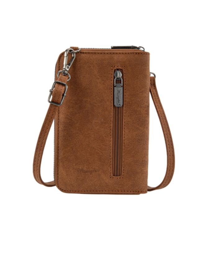 X6S4939BAG Wrangler Swirl Phone Wallet Bag Tan