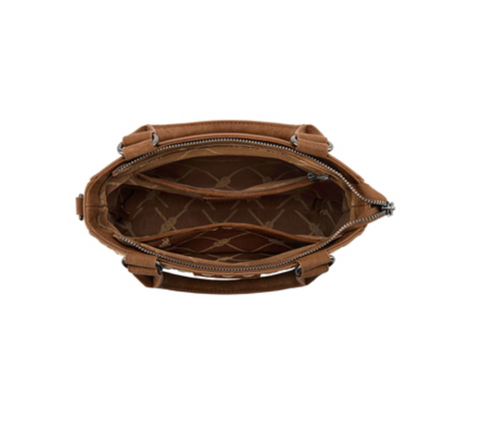 X6S4938BAG Wrangler Swirl Crossbody Bag Tan