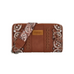 X6S4926WLT Wrangler Paisley Wallet Tan