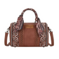 X6S4924BAG Wrangler Paisley Barrel Bag Tan