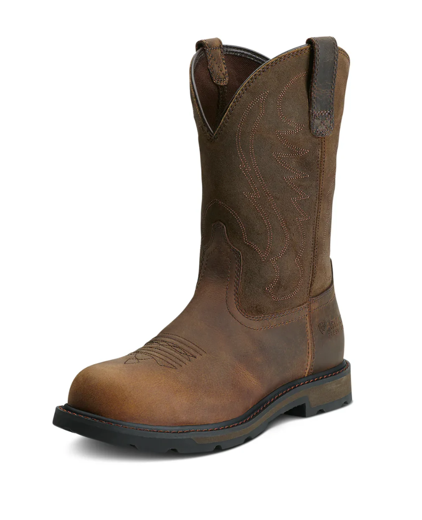 10077104 Ariat Men's Groundbreaker WST ST Dark Brown