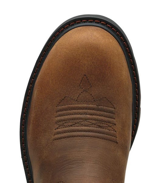 10077104 Ariat Men's Groundbreaker WST ST Dark Brown