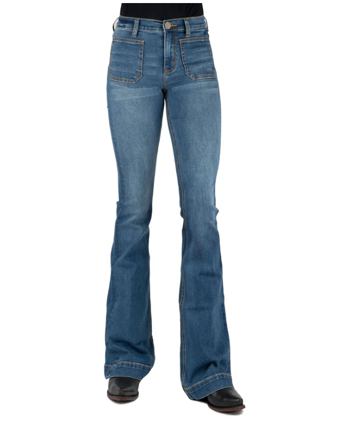 10-054-0595-0104 Tin Haul Women's Denim 595 Libby Flare Jean