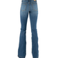10-054-0595-0104 Tin Haul Women's Denim 595 Libby Flare Jean