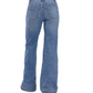 10-054-0870-4002 Tin Haul Women's Denim 870 Claire Seam Yoke Wide Leg Jean