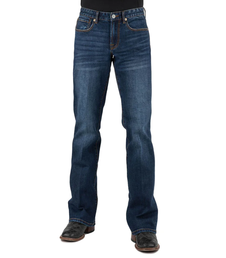 11-004-1015-6001 Stetson Men's Denim 1014 Rocker Jean