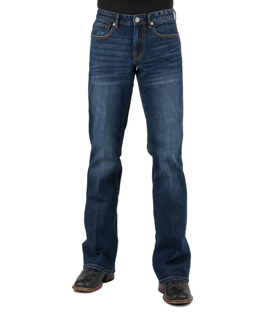 11-004-1015-6001 Stetson Men's Denim 1014 Rocker Jean