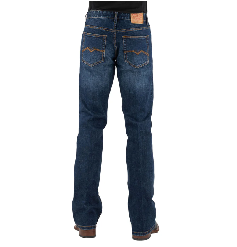 11-004-1015-6001 Stetson Men's Denim 1014 Rocker Jean