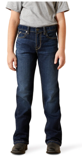 10072969 Ariat Kid's B4 Relaxed Oliver Boot Cut Jeans